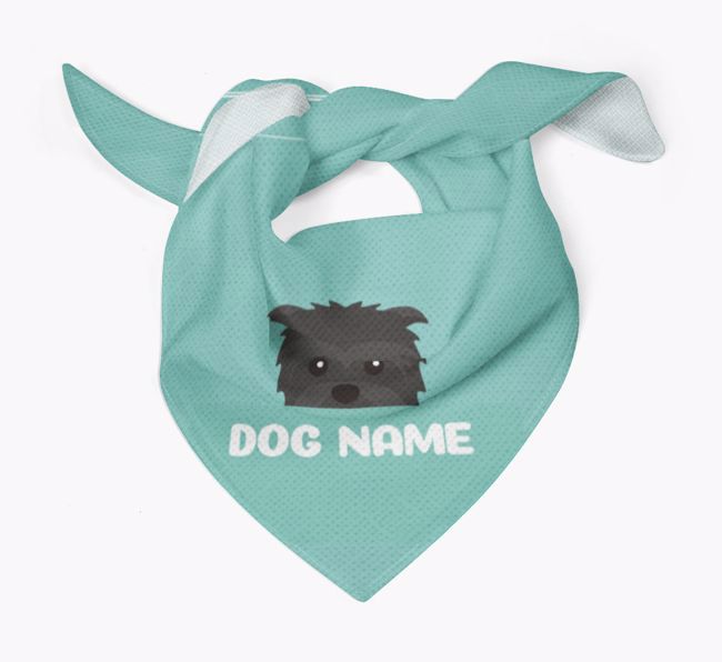 'Peeking Name' - Personalised {breedFullName} Bandana